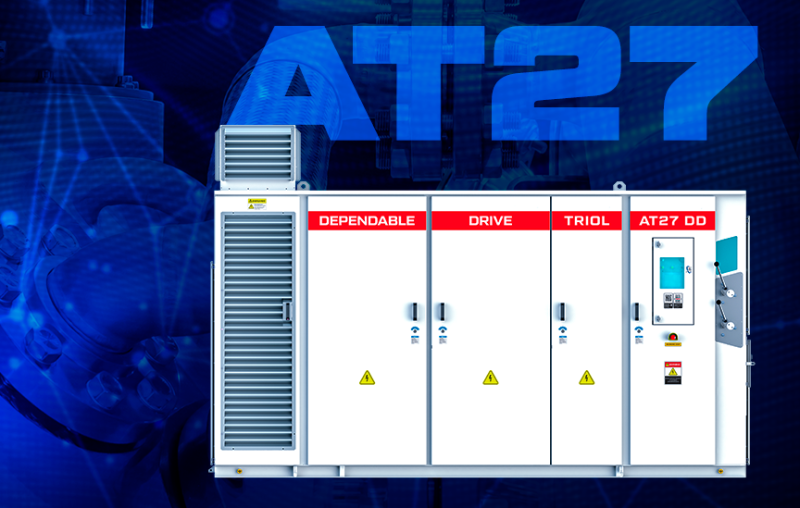 Supply of AT27 VFDs with a capacity of 800kW, 6kV